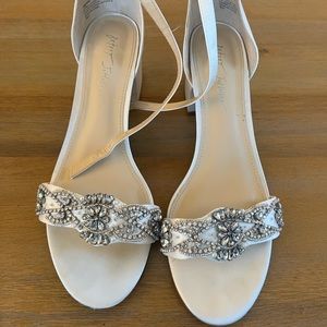 Betsey Johnson size 11 wedding shoes